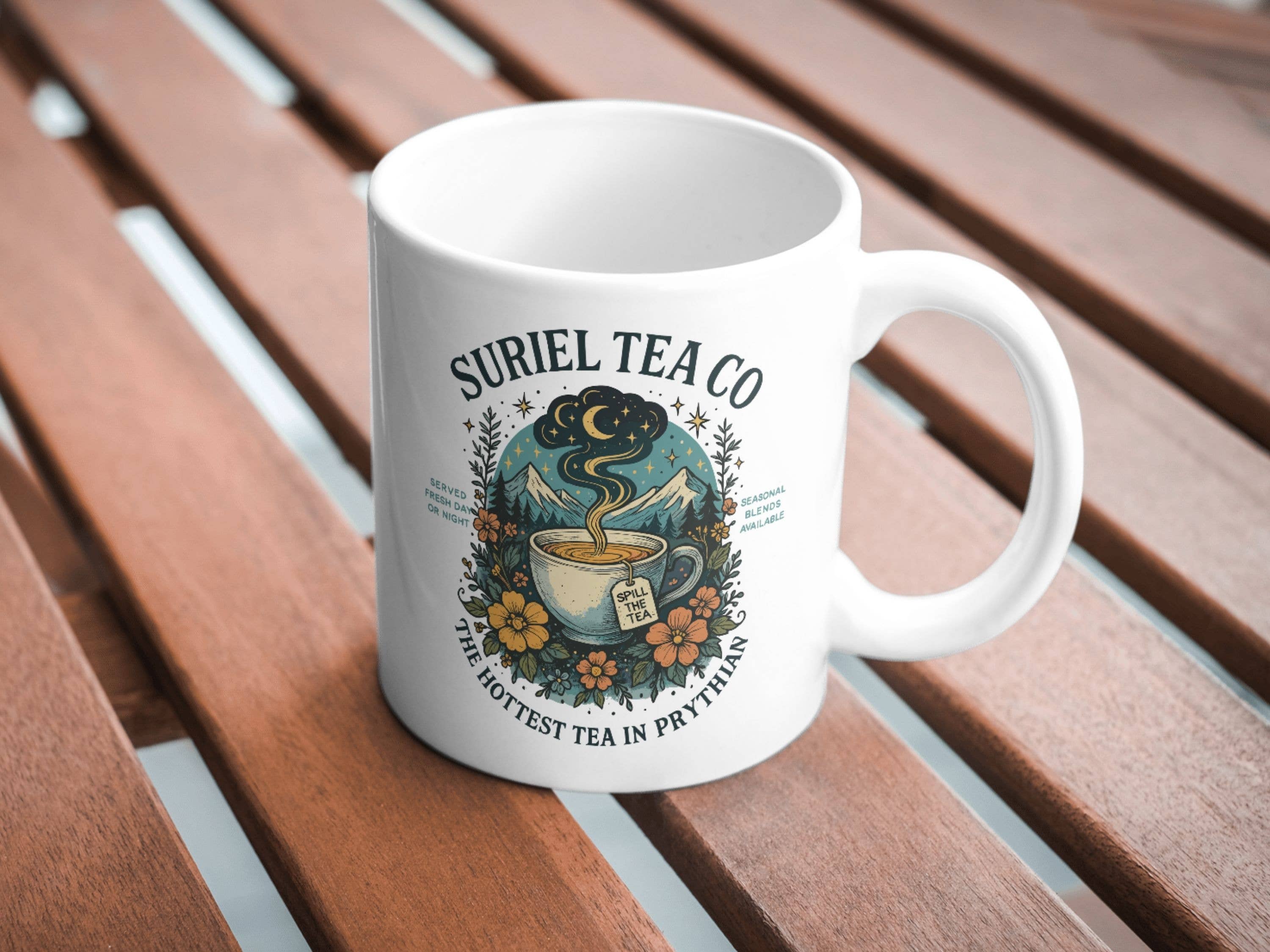The Corner Shop - Wholesale Coffee Mug - Suriel Tea Co 15oz Mug