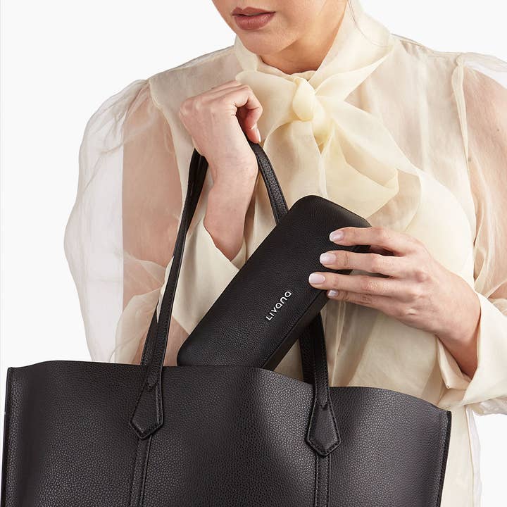 Livana - Wholesale Makeup/Cosmetic Bag - Livana PerfectTemp Leather Makeup Bag - The Minimalist5