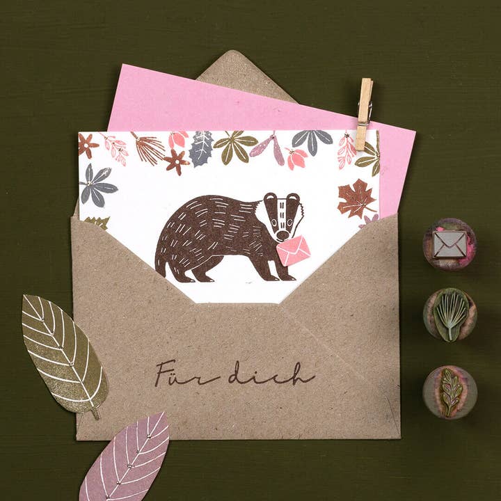 Perlenfischer - Vente Tampon encreur/décoratif - 12x Tampon | Branche d'hiver6