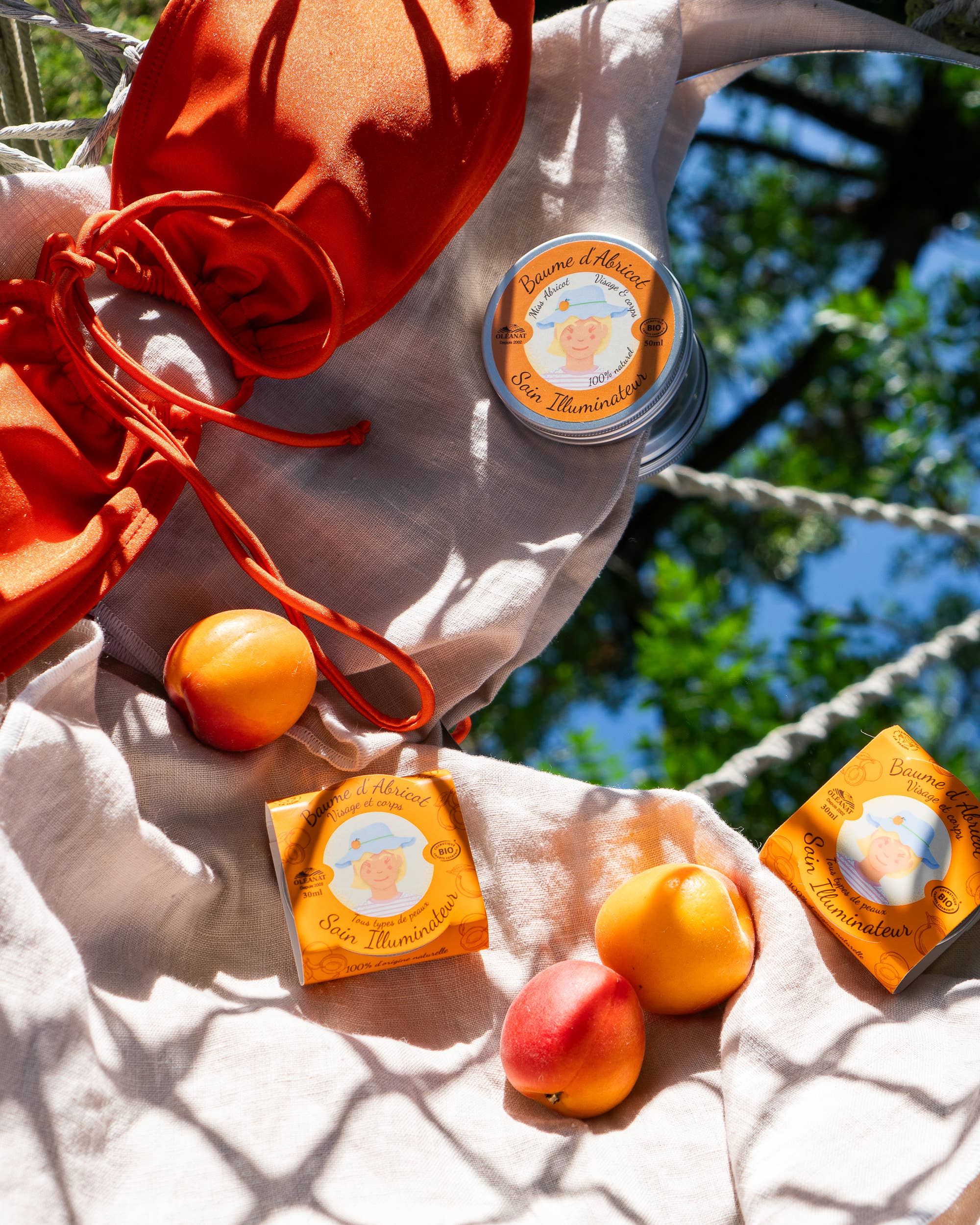 Le Secret Naturel - Wholesale Facial Moisturizer - OLEANAT ORGANIC APRICOT BALM 30ml0