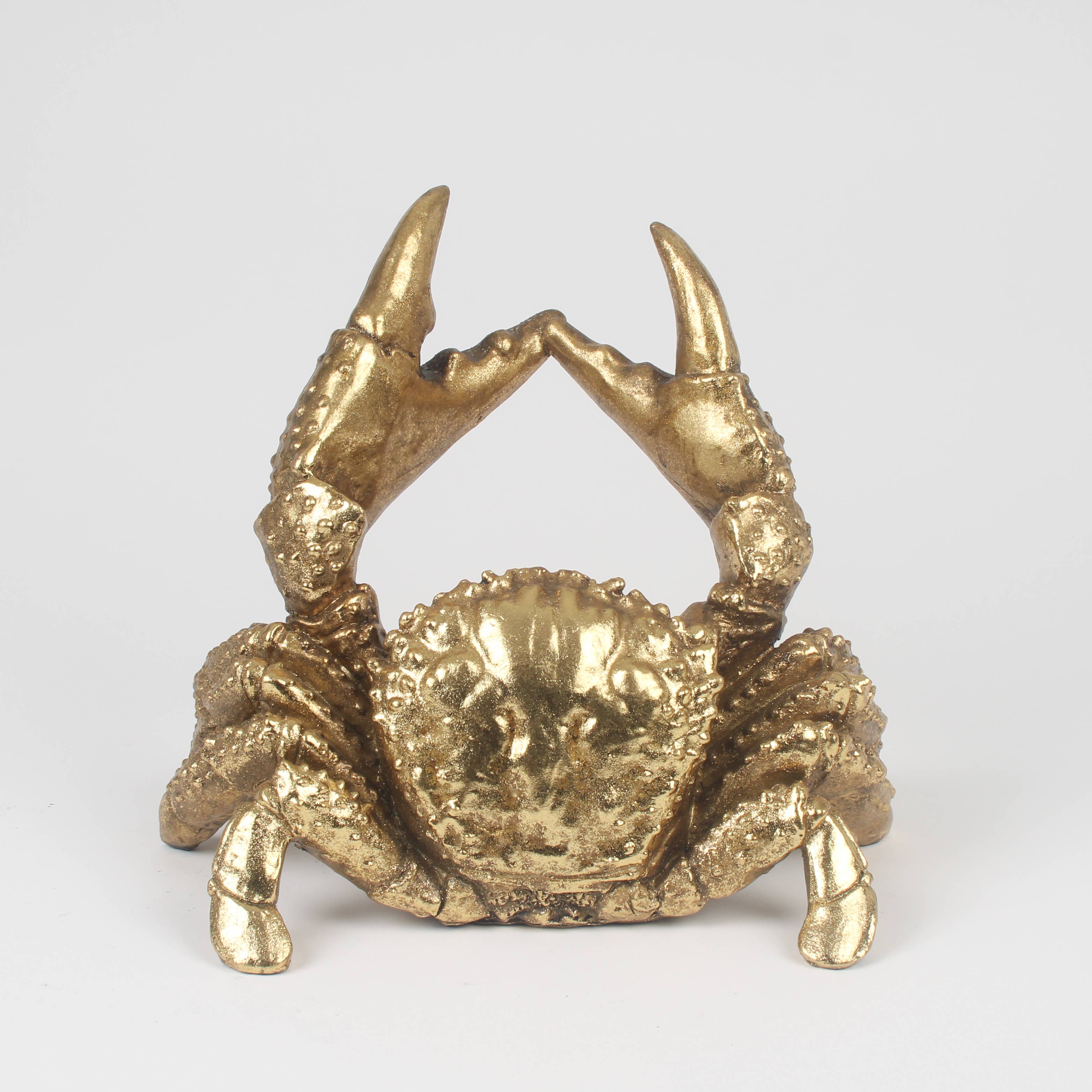 Originals International Ltd - Wholesale Bottle Rack/Holder - Gold Crab Wine Bottle Holder – Nautical Home Bar Décor2