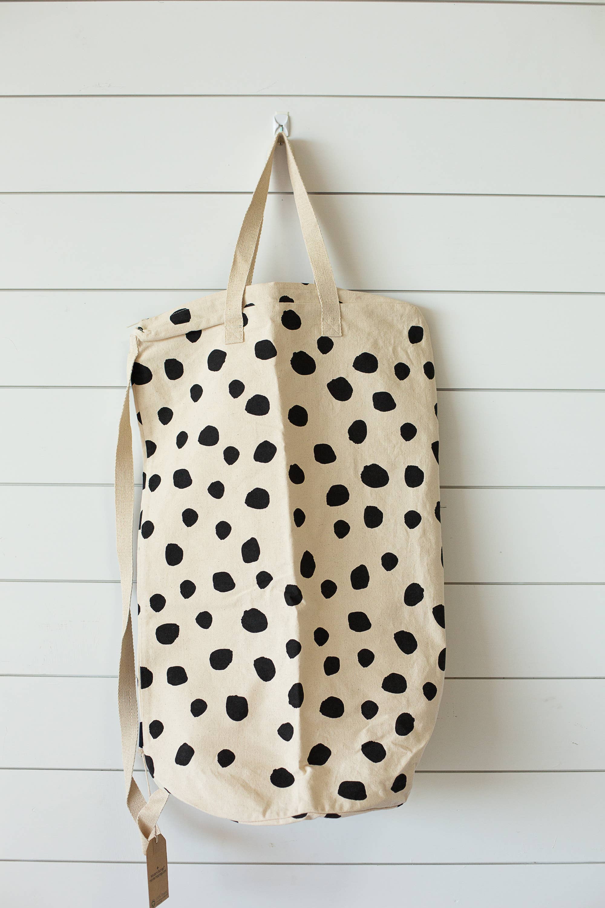 Modern Burlap - Wholesale Laundry Bag - Cotton Canvas Laundry Bag With Shoulder Strap - Prints18
