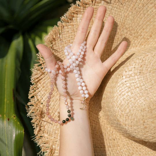 Hope The Studio - Wholesale Prayer beads necklace - Sisterhood | Handcrafted Mala Beads for Female Energy3