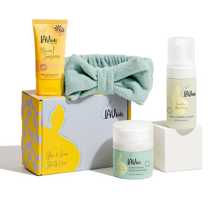 Daily Face Routine with Super Hydrate Moisturiser (SPF Inc.) for wholesale by LAV Kids