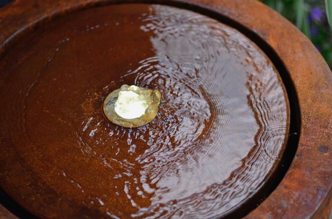 Cortenbolaget - Vente Bibelots/décorations d'extérieur - Fontaine « New port mode » en acier corten par Cortenbolaget2