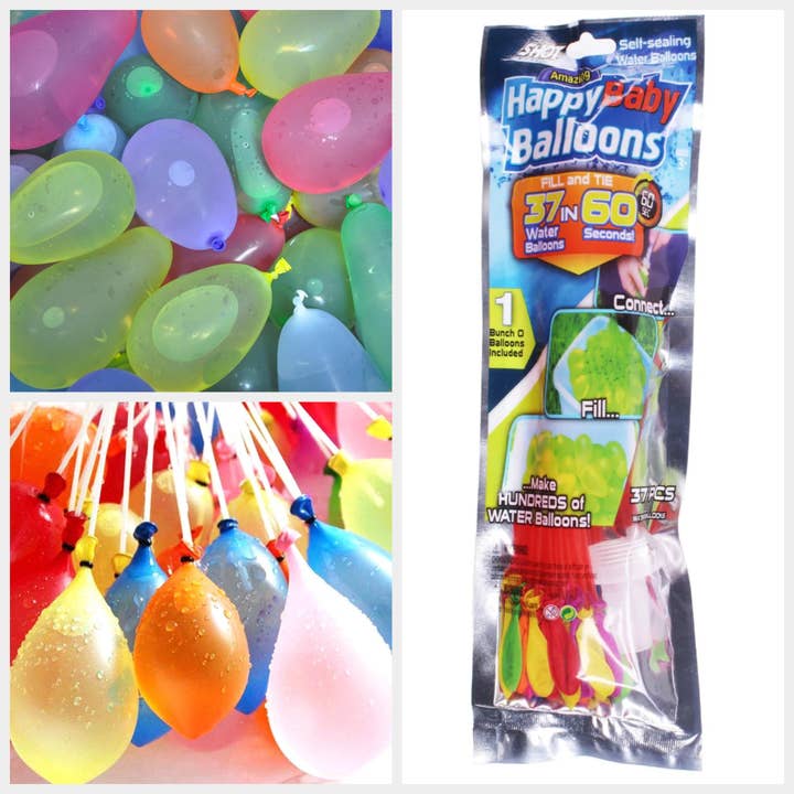 Family 8 Toy Company - Wholesale Balloon - Happy Baby Balloons 37 in 60 Seconds