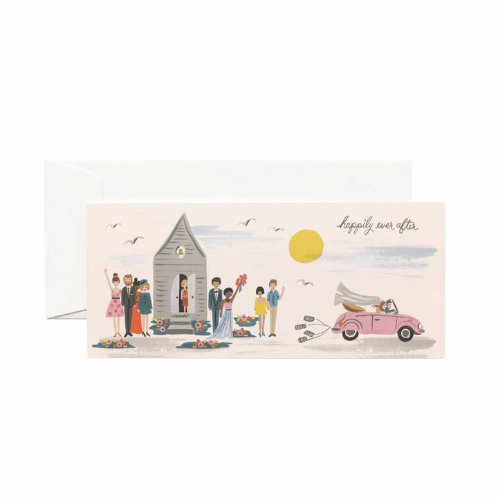 Wedding Send Off No. 10 Card for wholesale by Rifle Paper Co.