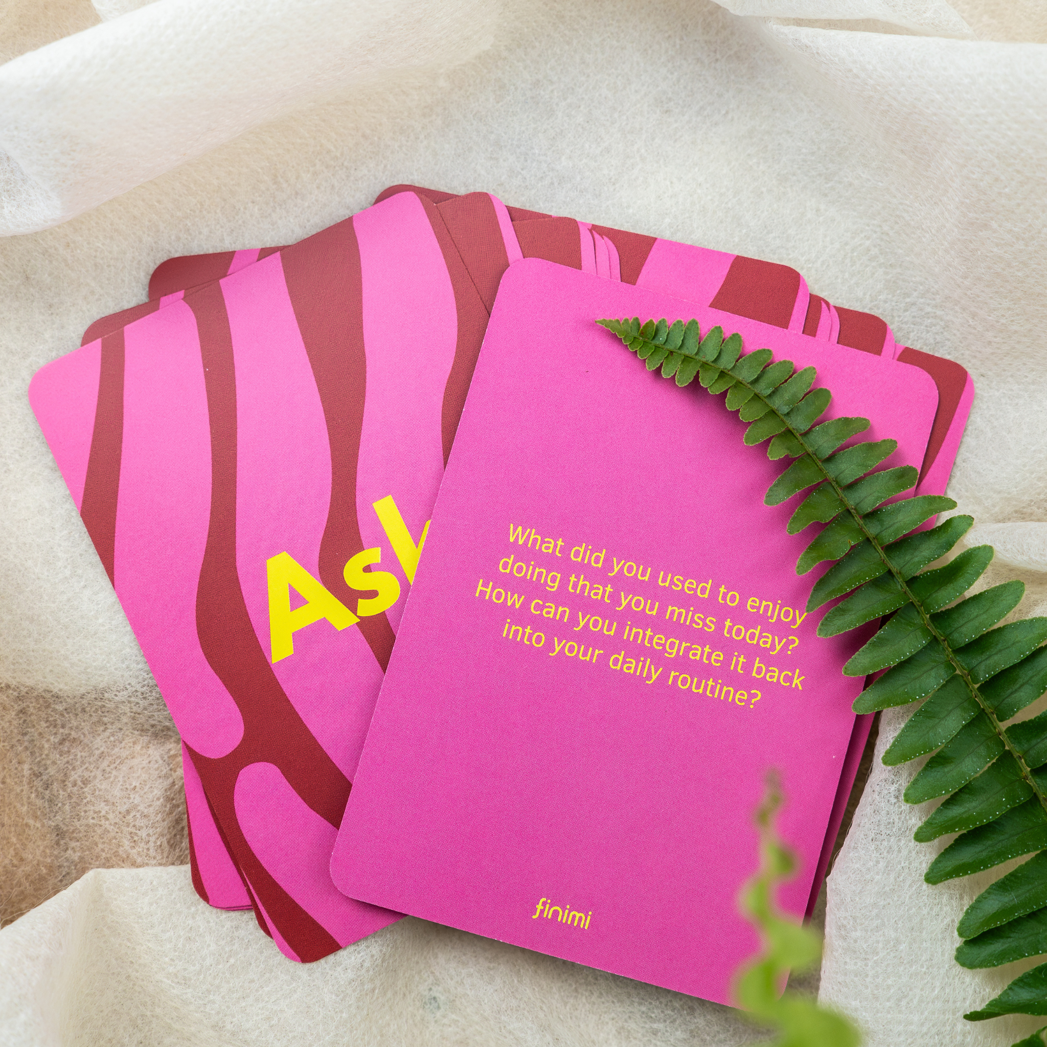 finimi - Wholesale Card Game - Ask & Task Selflove Edition (English)1