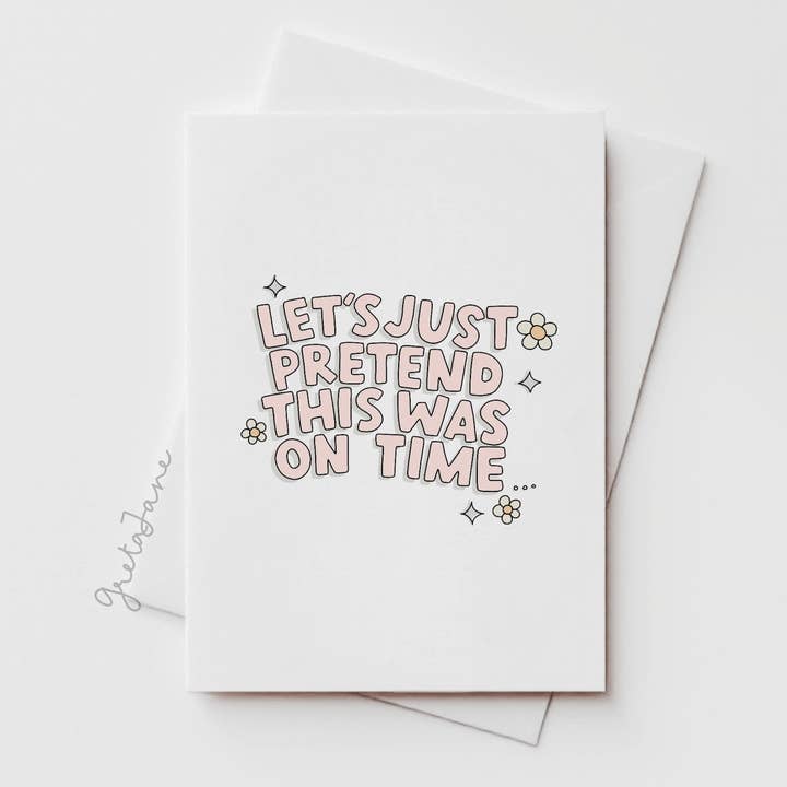 Pretend // Funny Love & Friendship Cards for wholesale by Greta Jane