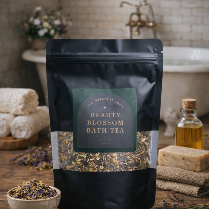 Chá de Banho Beleza em Flor por atacado de The Wellnest Shop