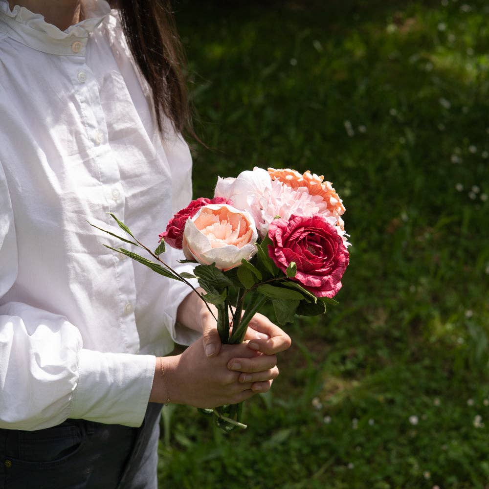 Flowrette - Wholesale Artificial Flowers - Klee paper flower bouquet4