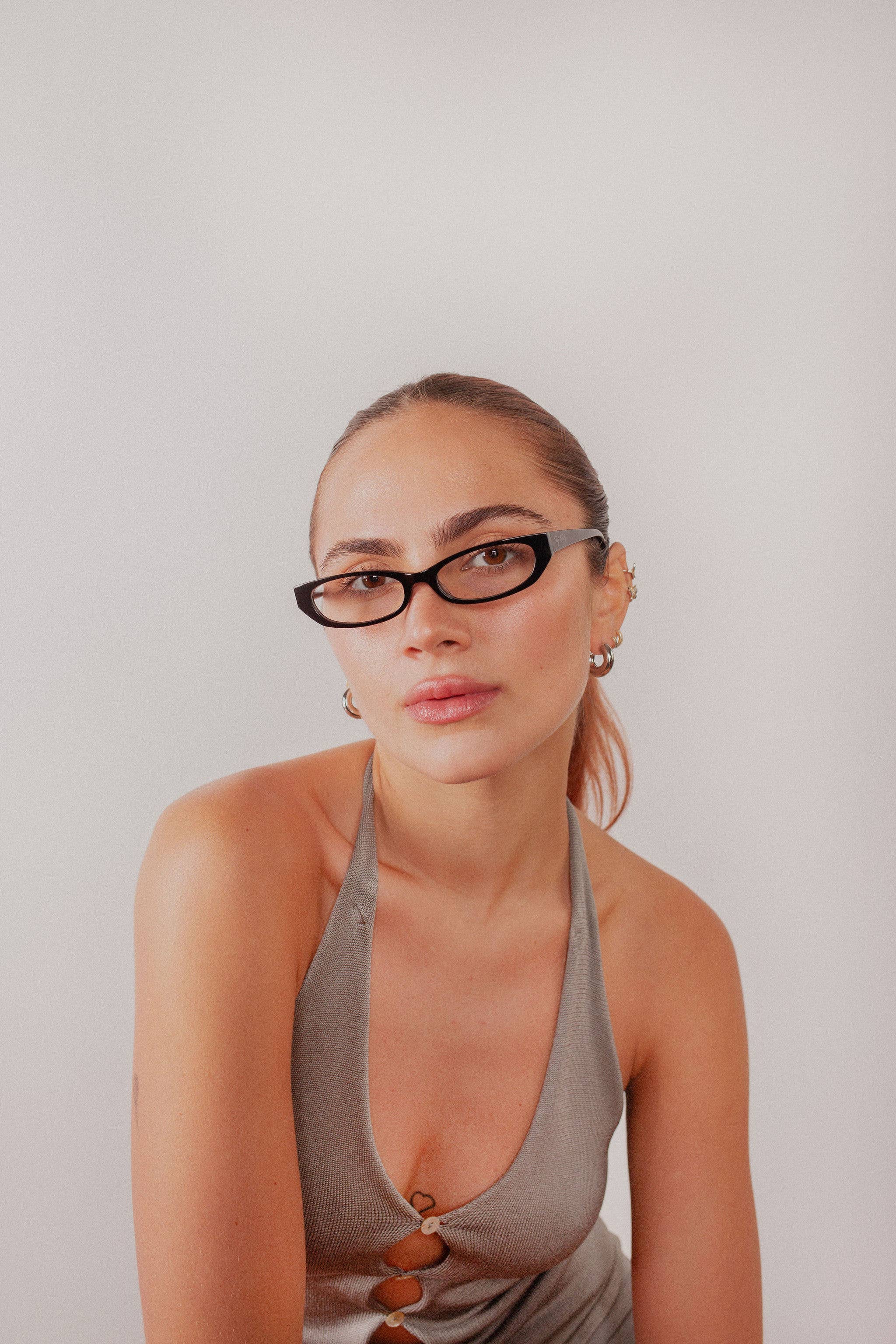 INDY Sunglasses - Wholesale Eyeglasses - Unisex - Gisele Black Blue Light Eyeglasses – Fashion Eyewear2