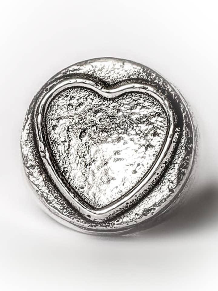 Loveheart ring for wholesale by PrettyUgly
