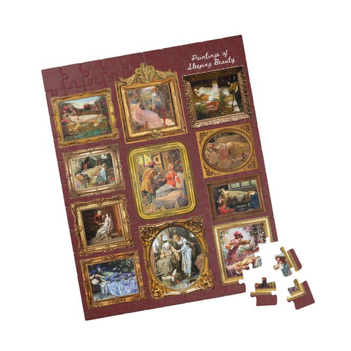 Opal and June - Wholesale Puzzle - Adult - Bookish Fairy Tale Art History Puzzle: Paintings of Sleeping Beauty4