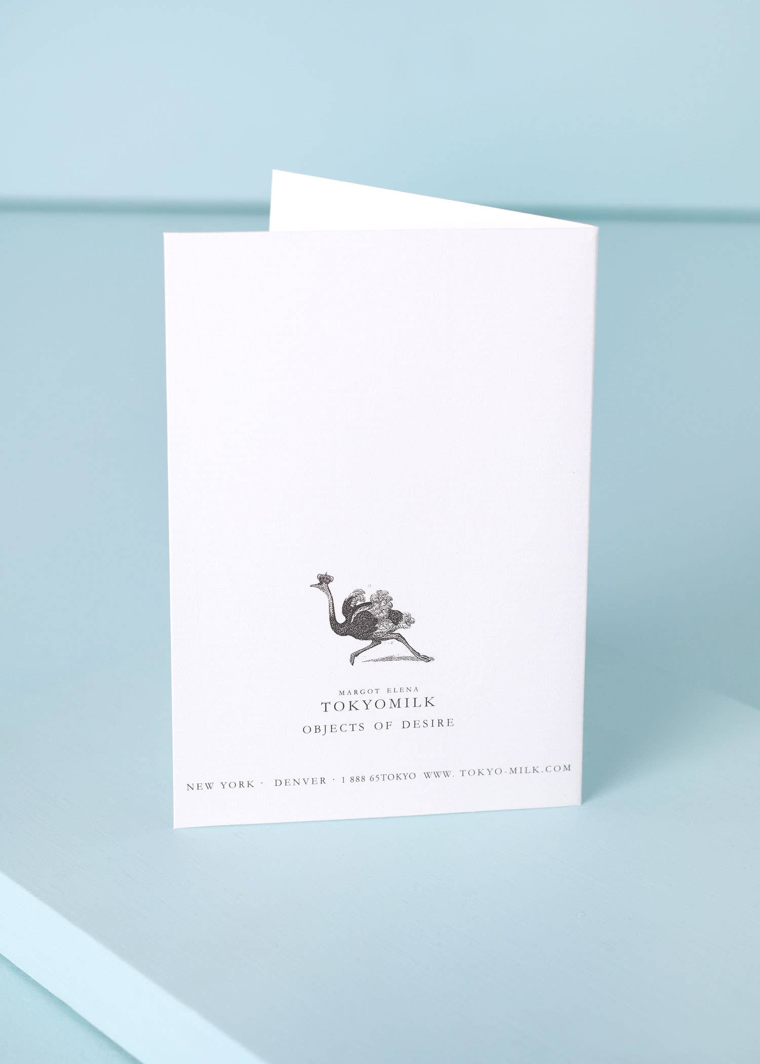 TokyoMilk Cards and Totes - Wholesale Everyday Greeting Card - MUSHY SENTIMENTS ENCLOSED GREETING CARD 1