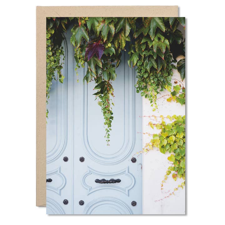 Ocean Sky Lab - Wholesale Everyday Greeting Card - Everday Card | Paris Greeting Card | Blue Door | Autumn0