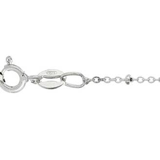 CORRENTE DE PRATA ESTERLINA OXIDADA 18" por atacado de Tiger Mountain Jewelry