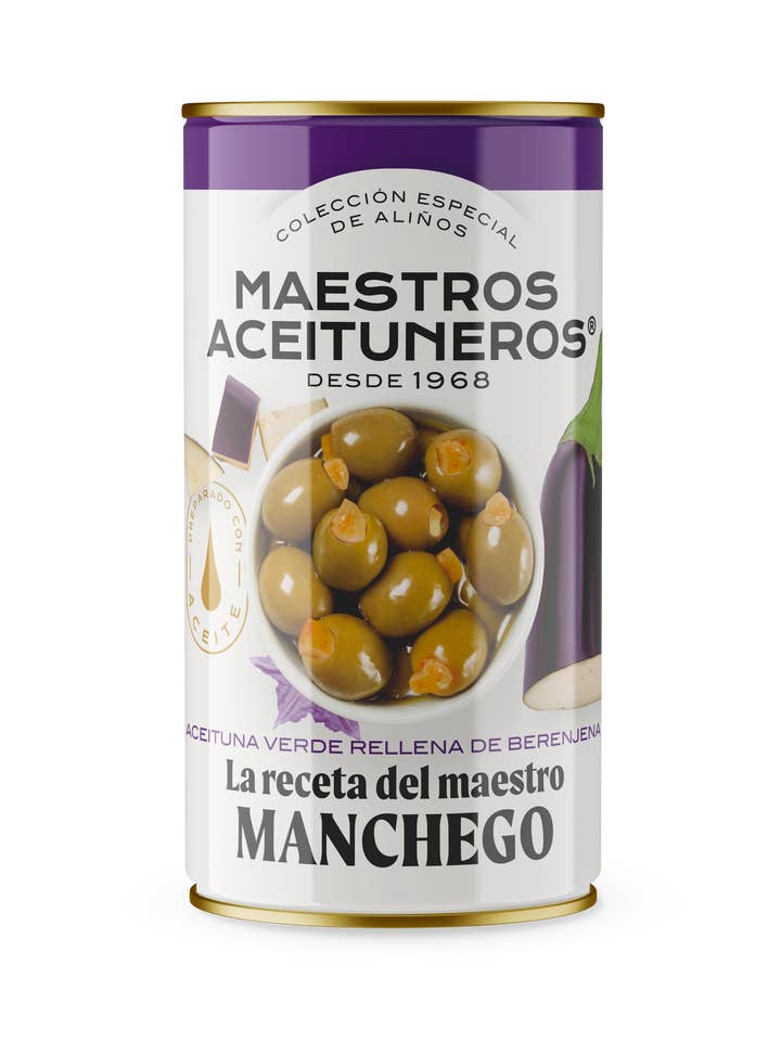 La ricetta del maestro Manchego per la vendita all'ingrosso da parte di MAESTROS ACEITUNEROS