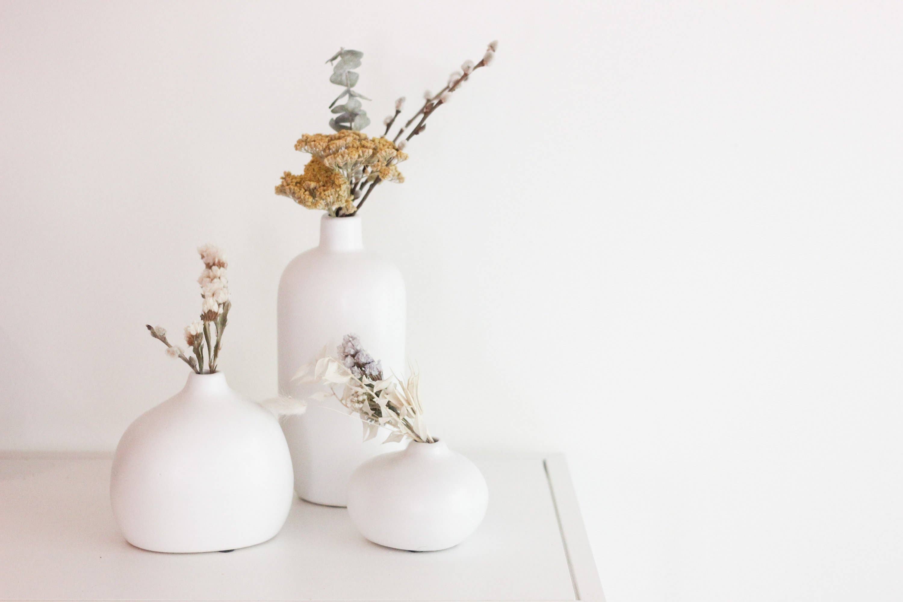 Sprout & About - Wholesale Vase - Bud Vases in Matte White1