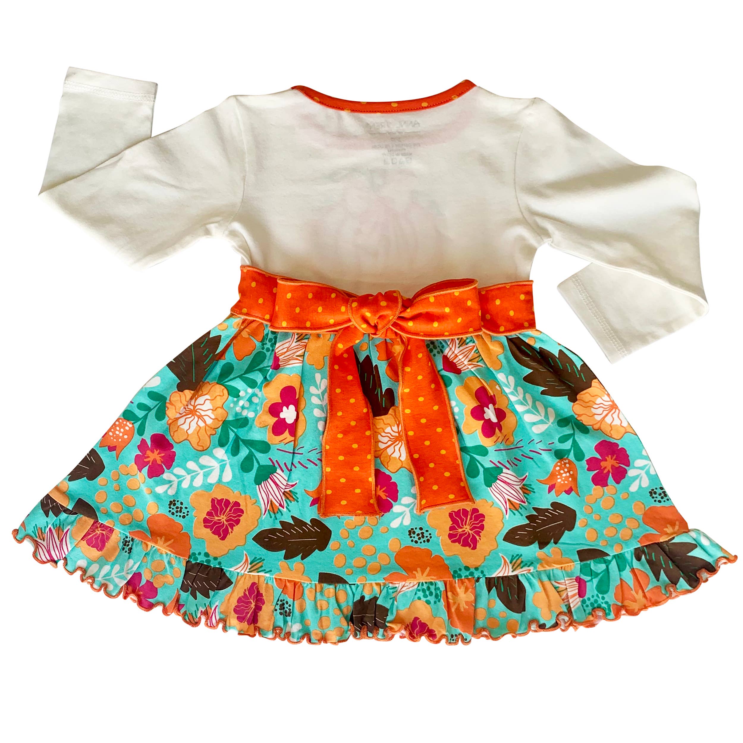 AnnLoren - Wholesale Top & Leggings Set - Kids - AnnLoren Big Girls Thanksgiving Dress Legging 9/10 Pumpkin6