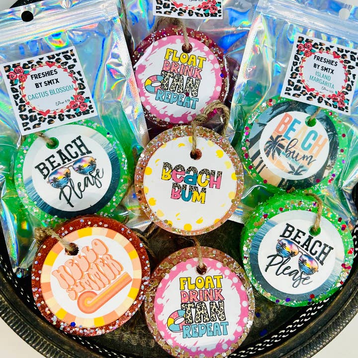 Collection Été de Désodorisants de Voiture en Gros - BEACH PLEASE pour la vente par Southern Miss Tx