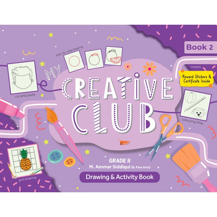 My Creative Club Activity Book (Grade-2) for wholesale by Busy Bird Books