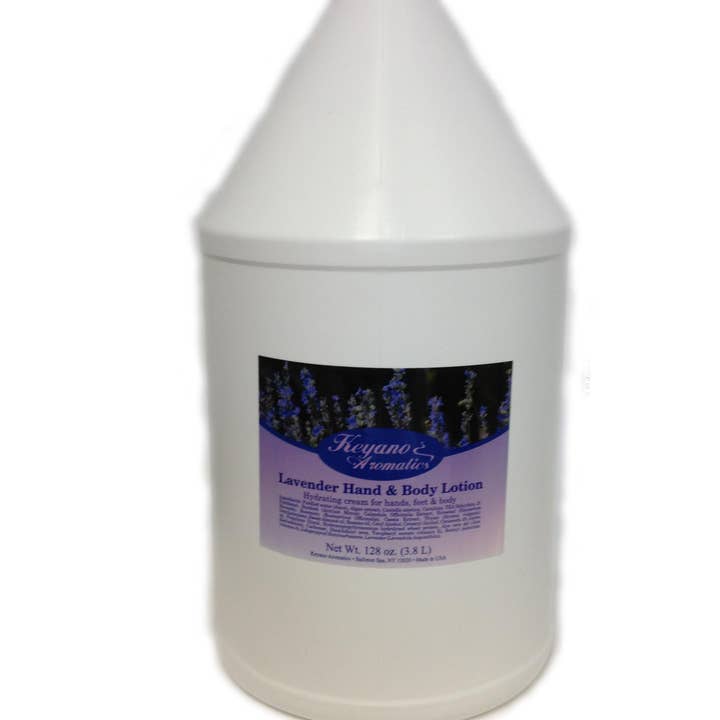 Lavender Body Lotion Gal. for wholesale by Keyano Aromatics