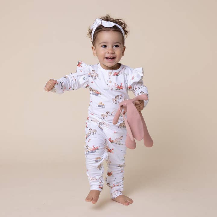 Snuggle Hunny - Wholesale Jumpsuit - Baby - Pony Pals Organic Growsuit