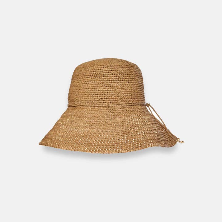SANS-ARCIDET PARIS - Wholesale Straw Hat - Women's - FANY SS24 - Raffia hat with soft edges14