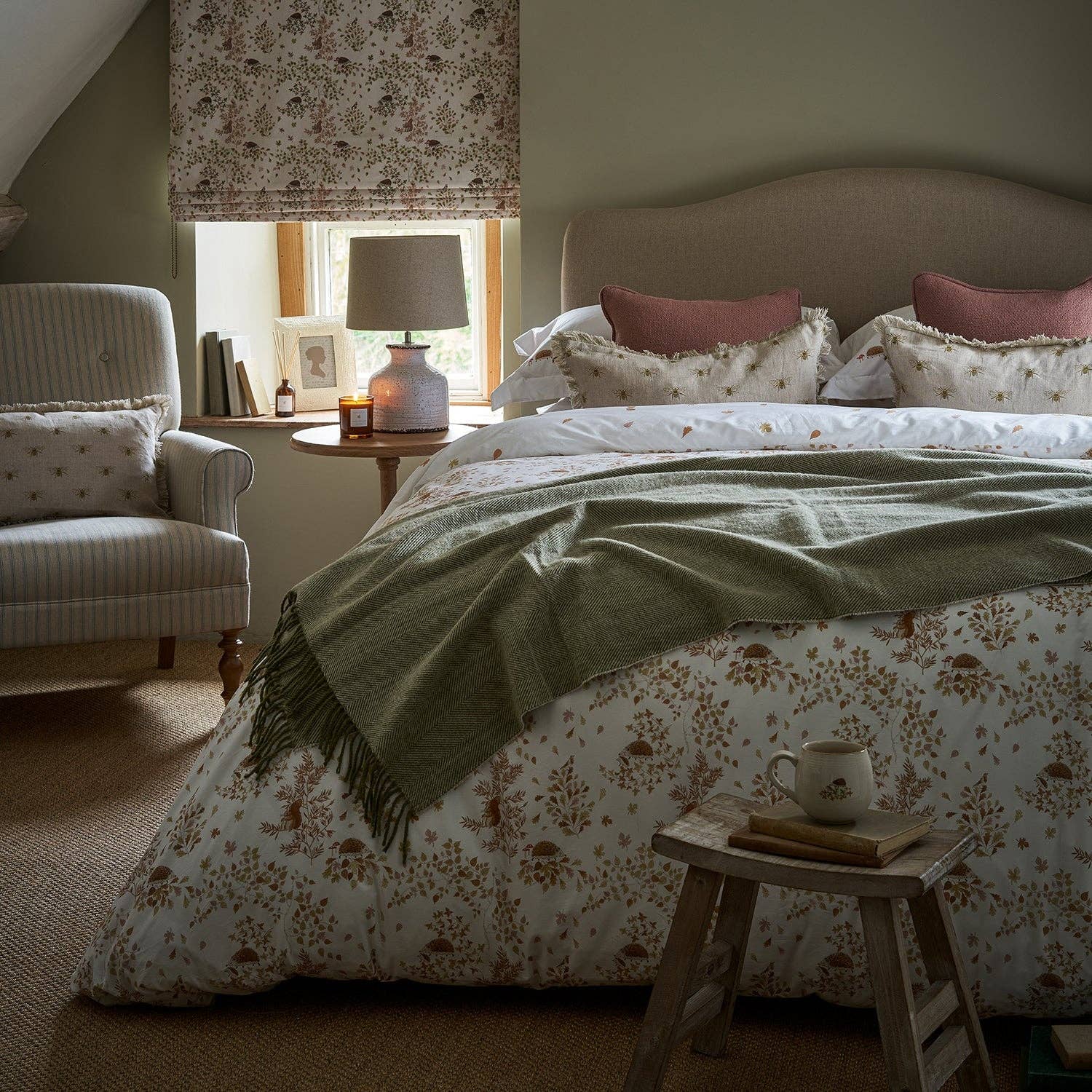 Sophie Allport - Wholesale Curtain - Woodland Friends Fabric by the Metre2