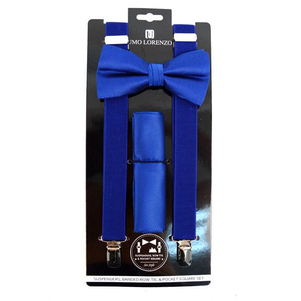 Selini New York - Wholesale Suspenders - Men's - Men's Solid Color Clip-on Suspenders11
