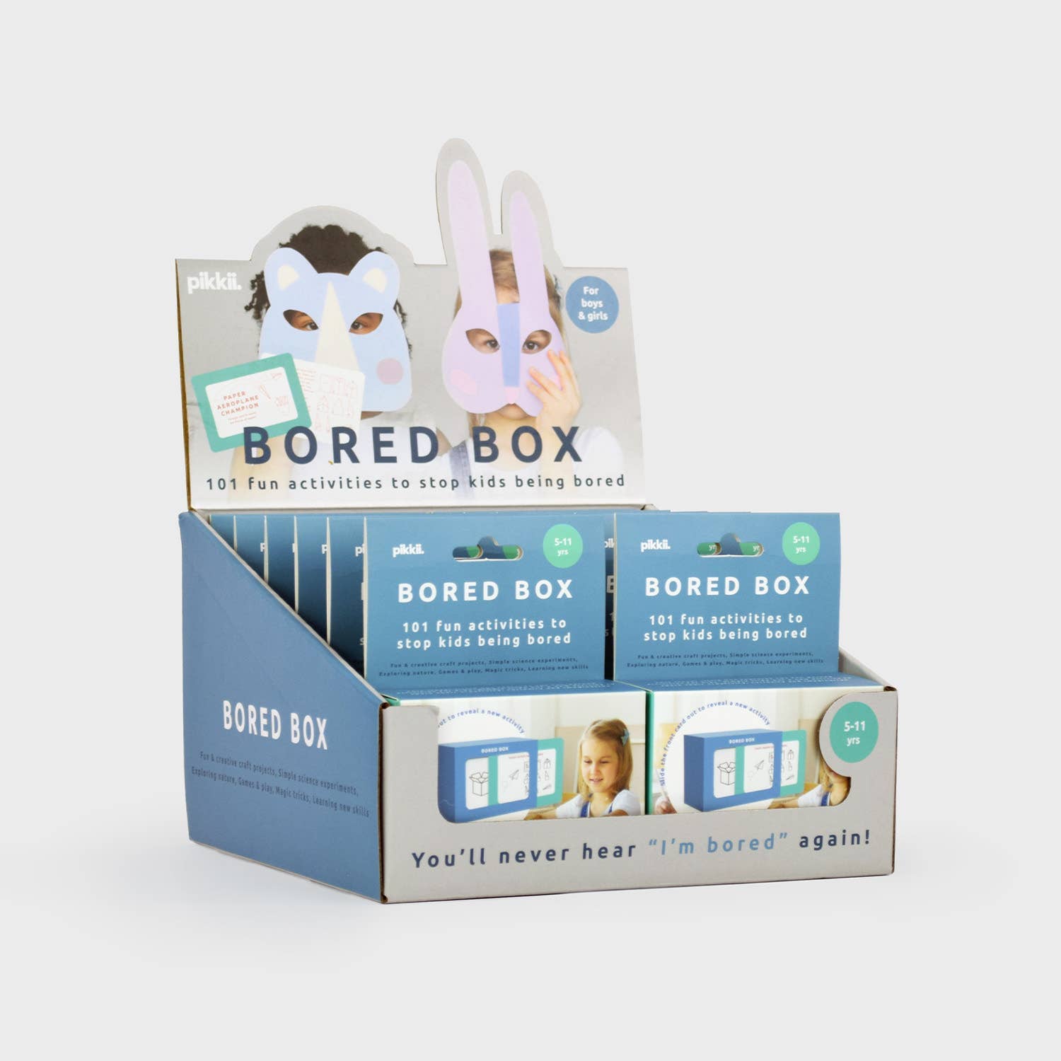 Pikkii USA - Wholesale Toy Set - Kids - Bored Box | Kids Activity and Learning Game11