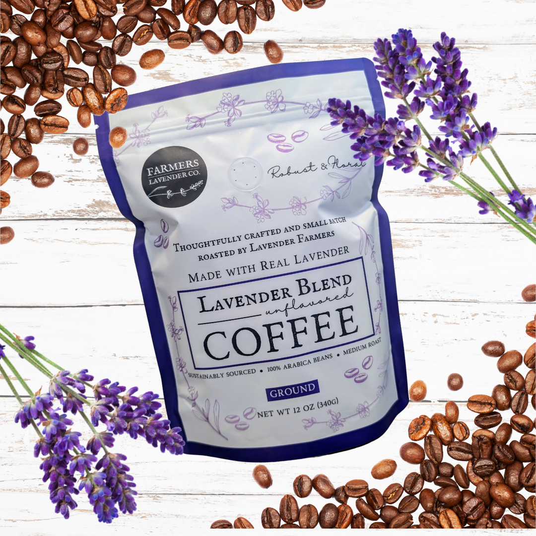 FARMERS Lavender Co. - Wholesale Ground coffee - Lavender Blend Coffee2
