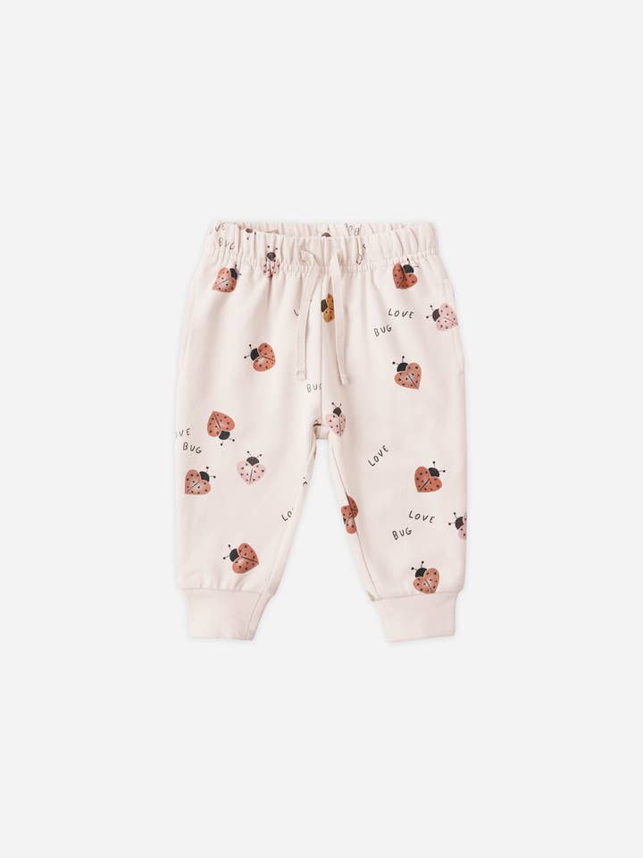 Relaxed Sweatpant Love Bug for wholesale by Quincy Mae