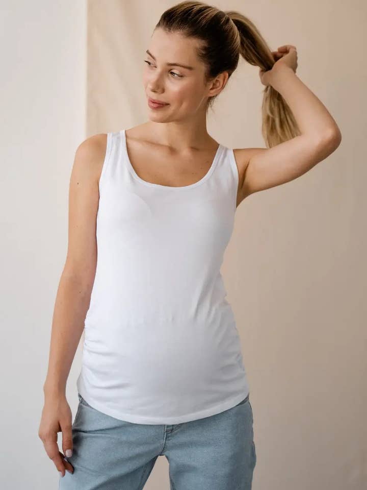 Maternity Clothing - Wholesale Tank Top - Women's - Maternity Knit Tank Top 863041
