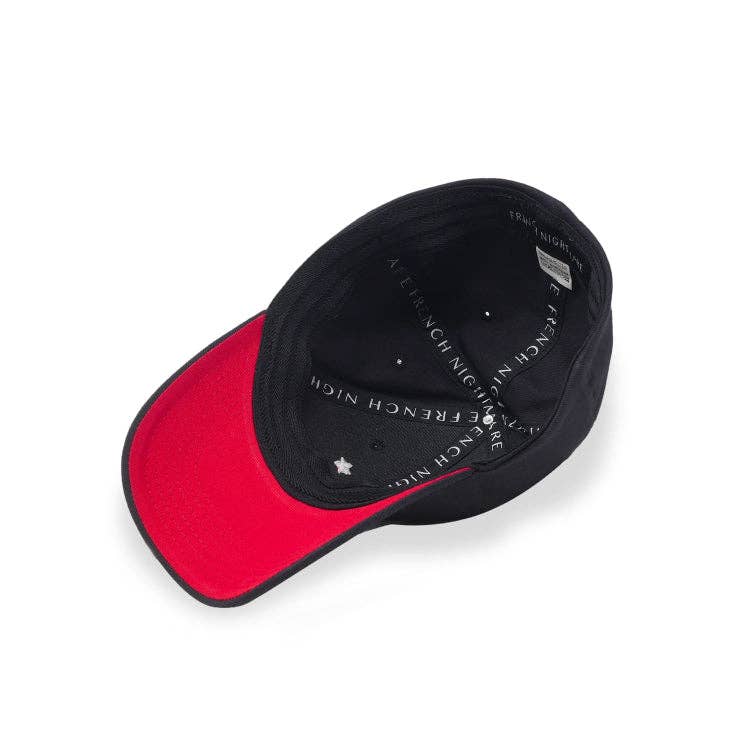 French Nightmare - Wholesale Baseball Cap - Unisex - Men's and Women's Flexfit Cap - Black Cotton Twill -3