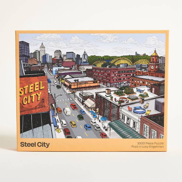 Steel City - 1000 stukjes legpuzzel voor wholesale door Puzz