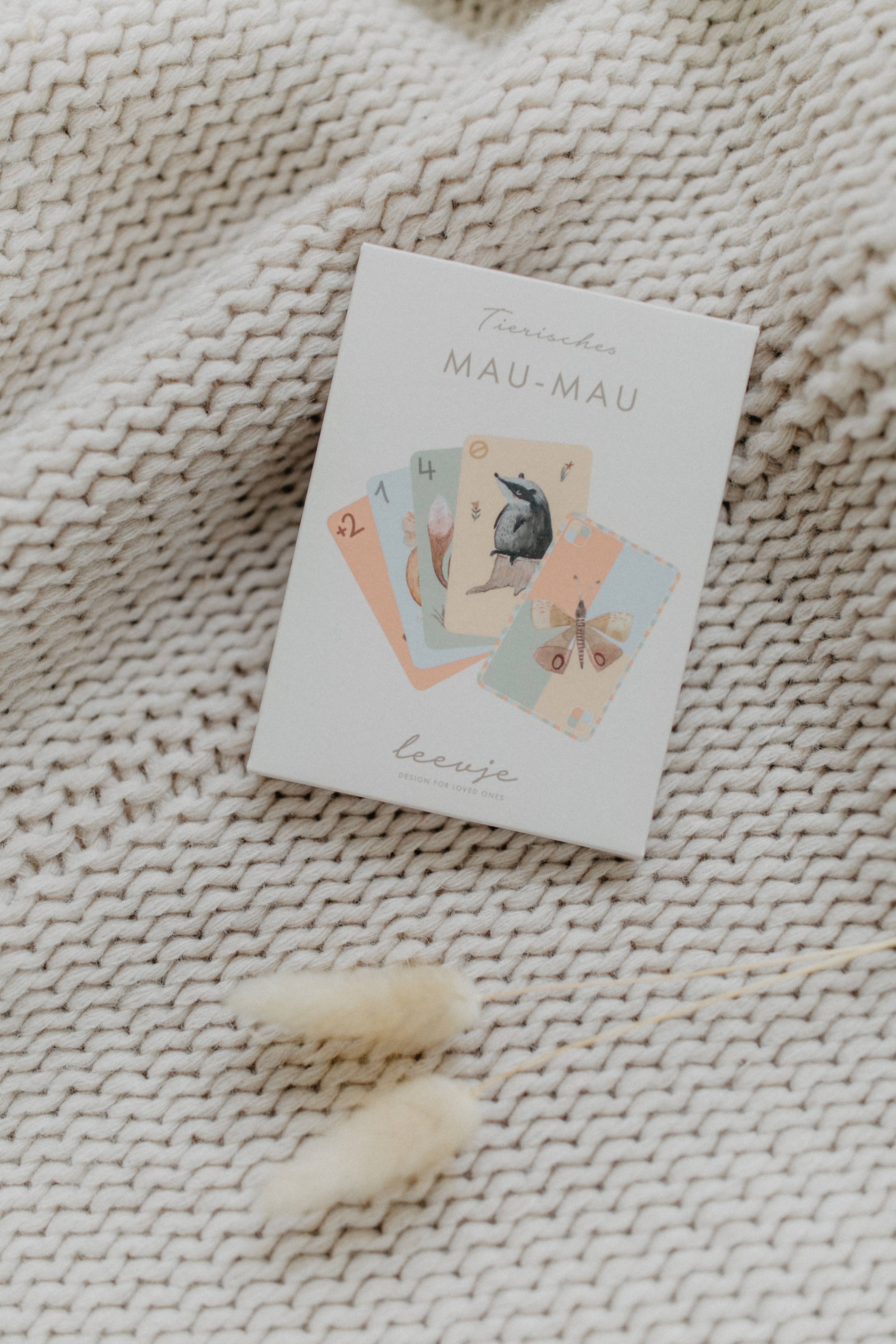 Leevje - Venta al por mayor Juegos de cartas - Juego de cartas 'MAU-MAU animal'1