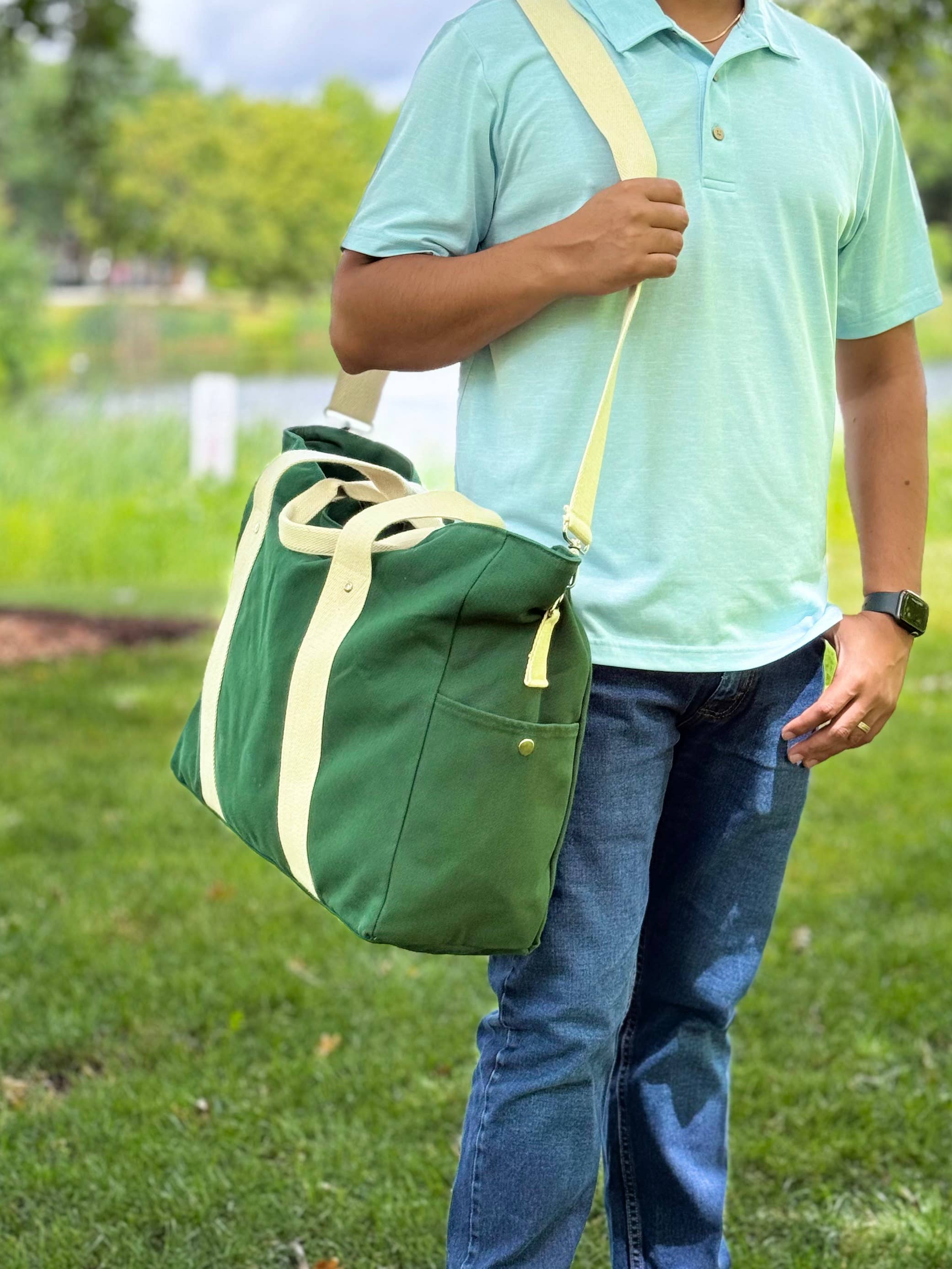 US Bags - Wholesale Weekender Bag - Unisex - Heavy Duty Canvas Travel Duffel Bag | Weekender Carry-on3