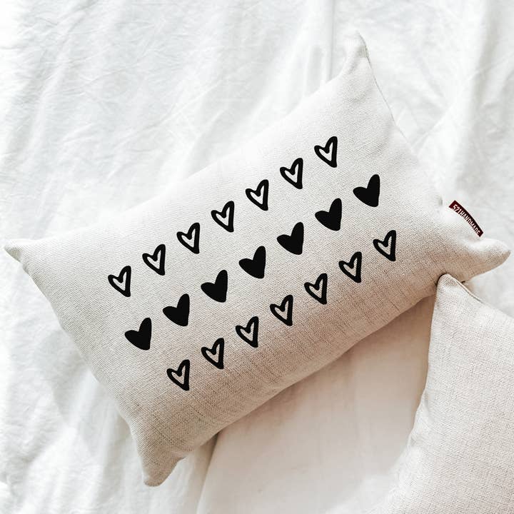 Heart Pillow For Valentine's Day for wholesale by 521handmade