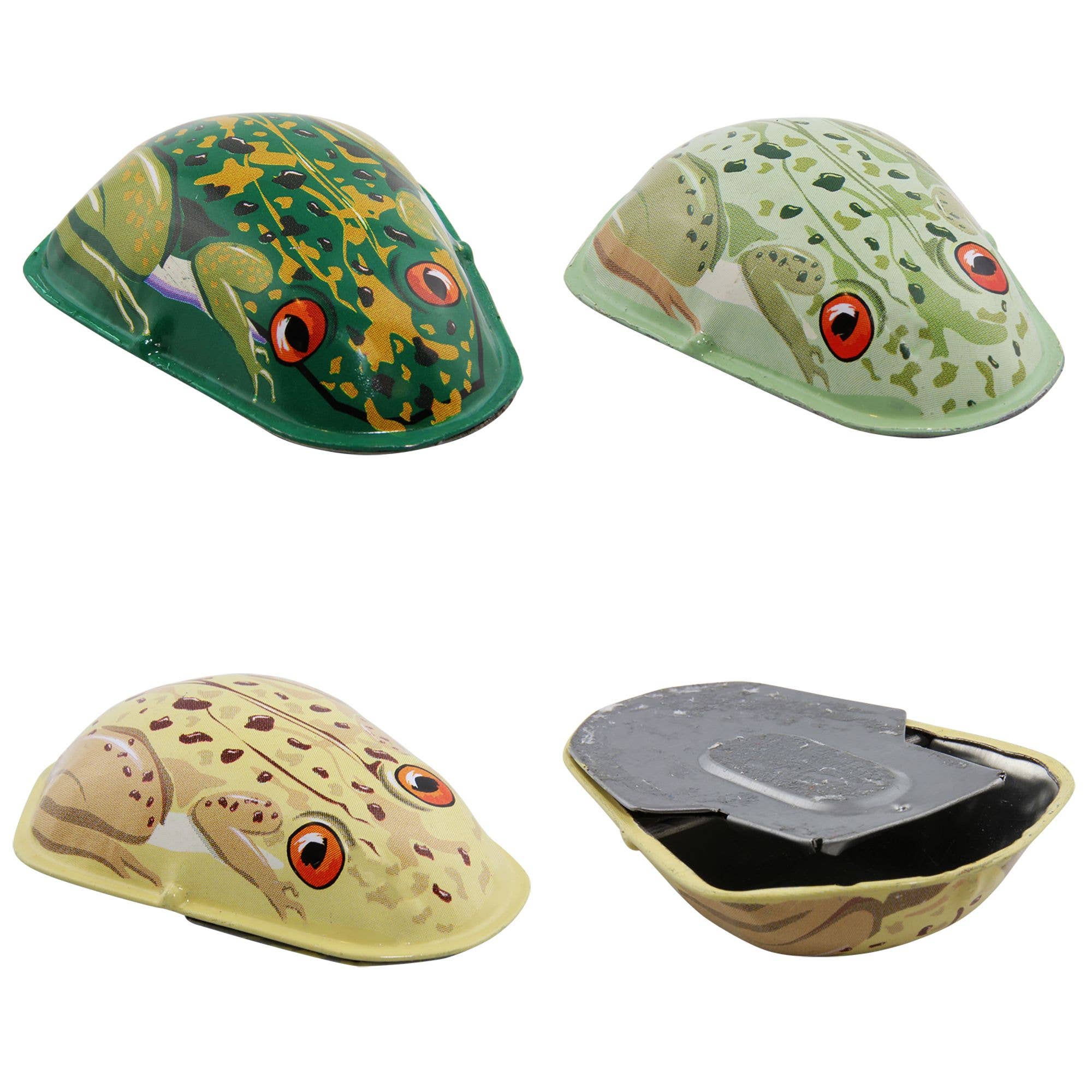 Tribal Trade GmbH - Vente Jouet classique – enfant - Jouet en étain Crack Frog Crackfrog en étain3