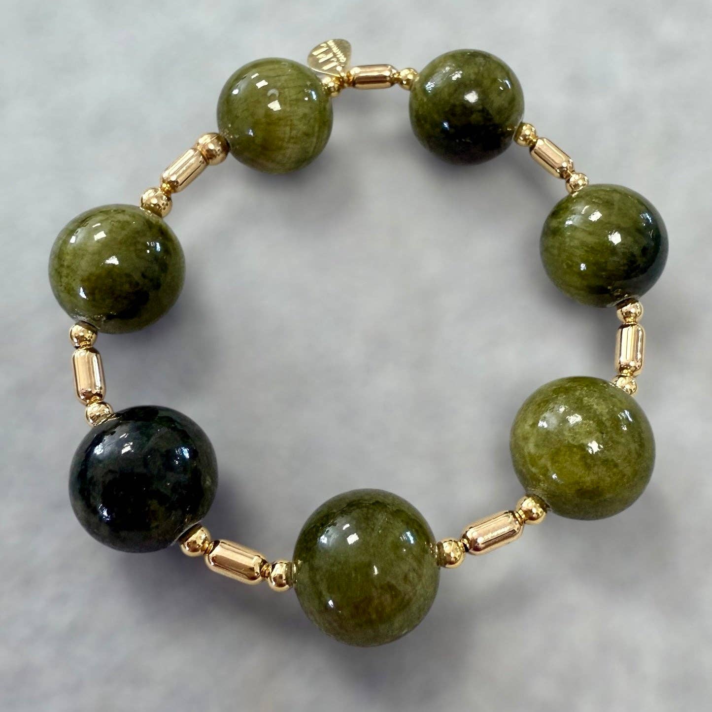 LPL Creations - Wholesale Beaded Bracelet - Scarlett in Gold Bracelet0