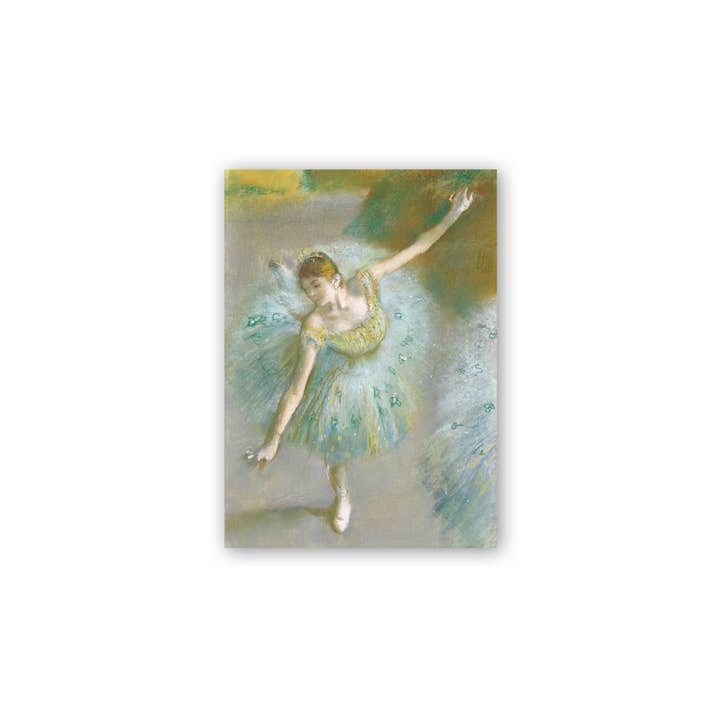 Sketchbook pocket - Degas - Green Tutu - Alibabette Editions for wholesale by Alibabette Editions