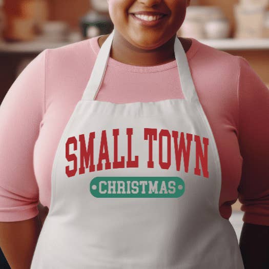 Small Town Christmas Apron for wholesale by Fui Fuío by Ktna