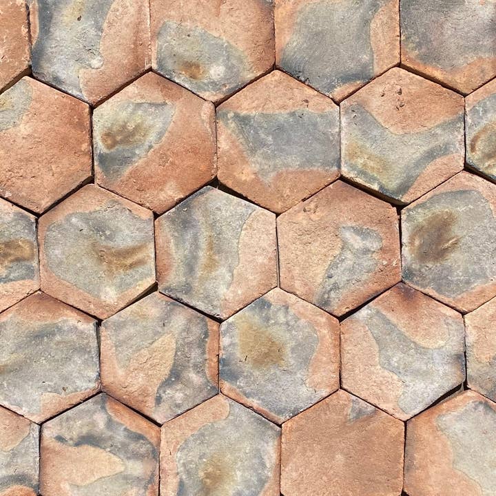 10" Hexagon Pinto Paver for wholesale by Place of Clay
