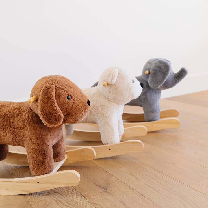 Saranoni - Wholesale Rocking Horse - Kids - STUFFED ANIMAL ROCKERS