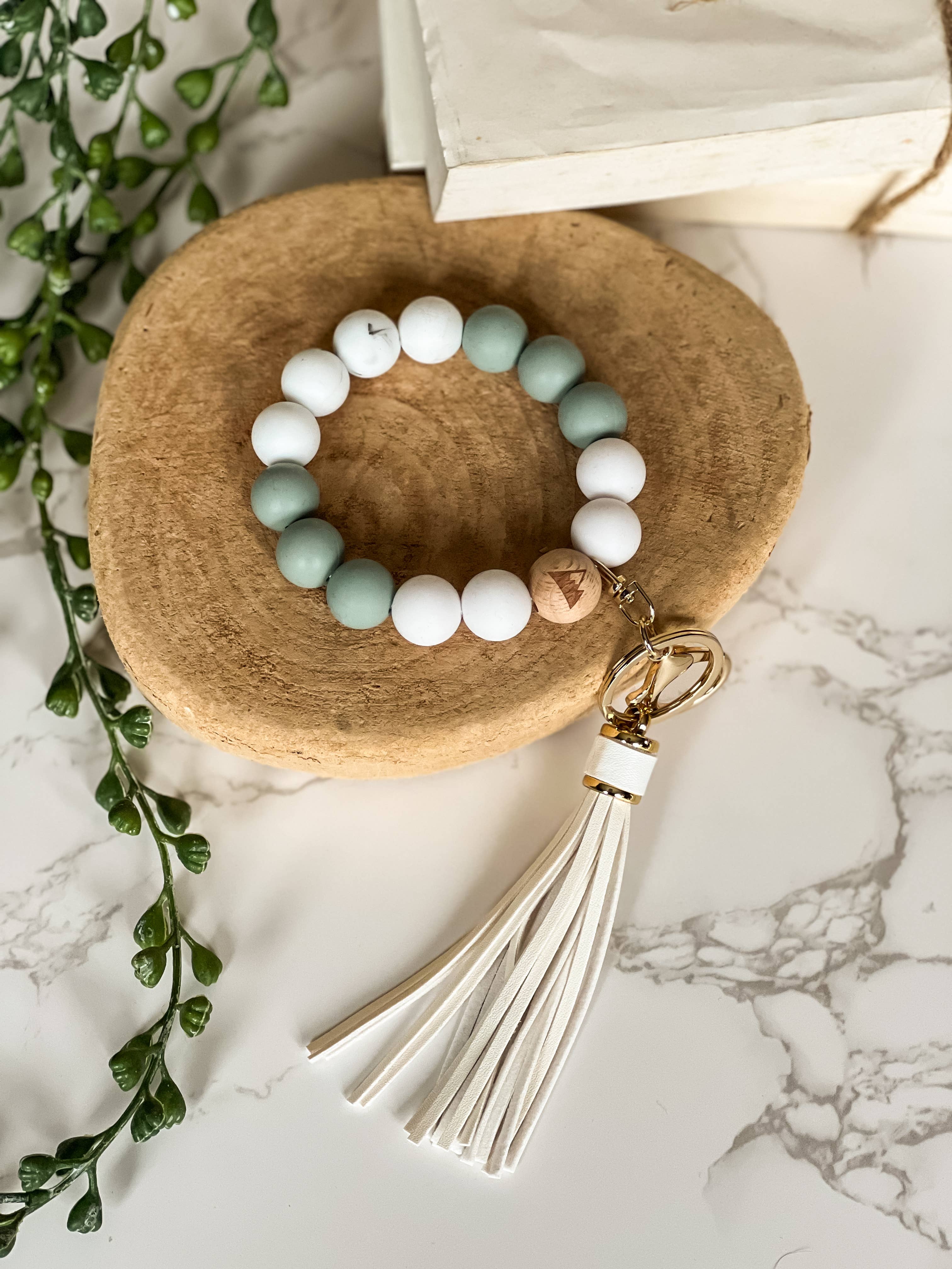 The Inspiration Haven - Vente Porte-clés – femme - Porte-clés bracelet en perles de silicone9