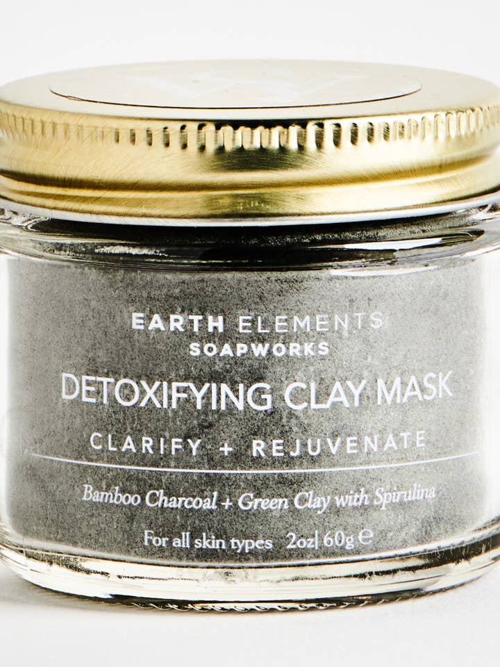 DETOX FACIAL MASK for wholesale by Earth Elements Soapworks