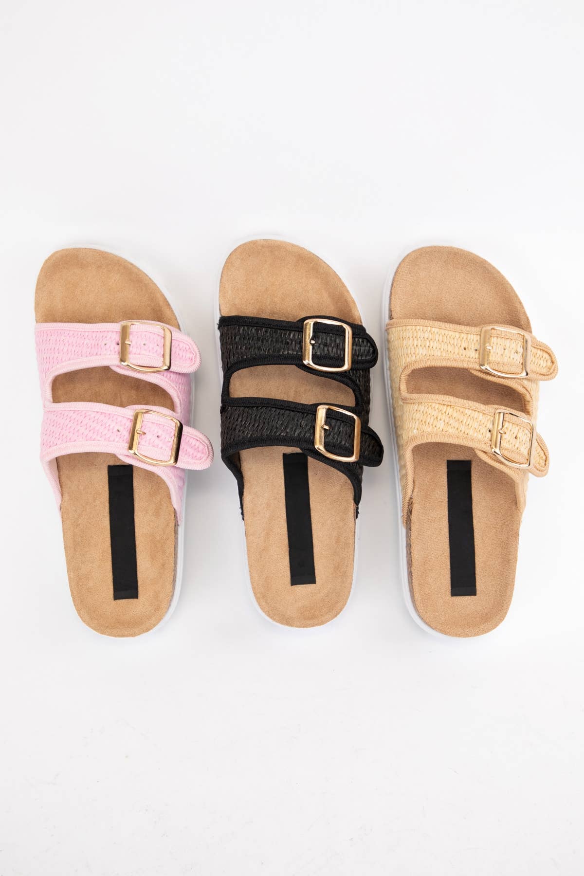 CCOCCI - Wholesale Sandals - Women's - JOONIE-03A RAFFIA DOUBLE STRAP PLATFORM SANDAL6