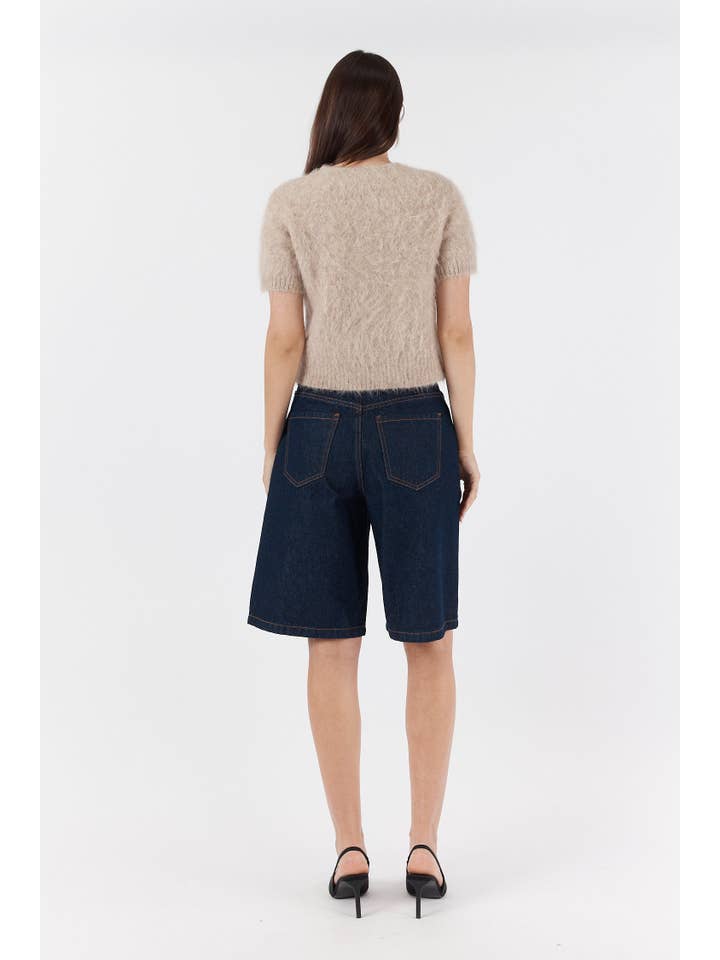 ELLY CROPPED CARDIGAN OAT PRE ORDER for wholesale on Faire2